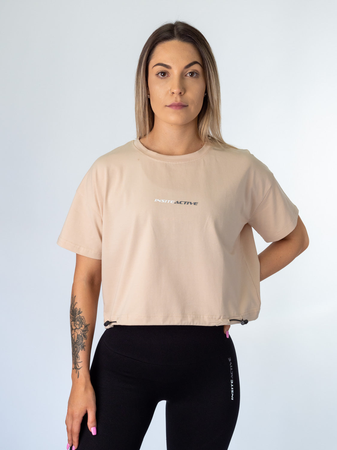 Switched Cropped Tee