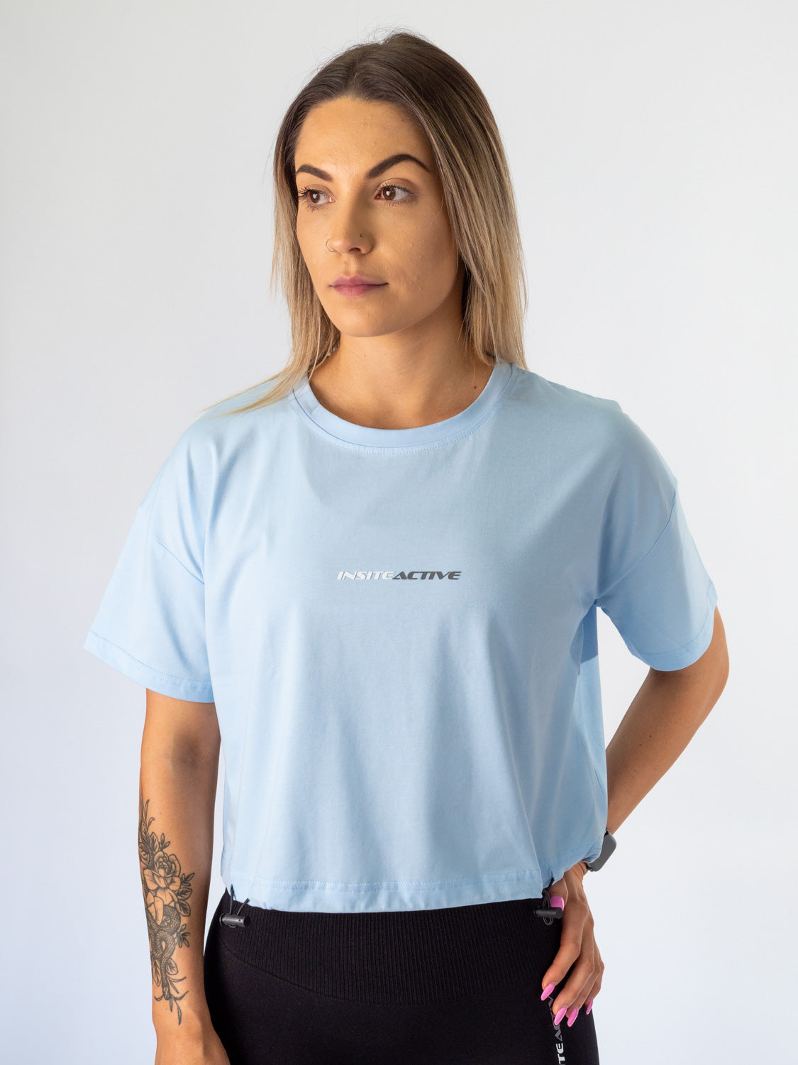 Switched Cropped Tee